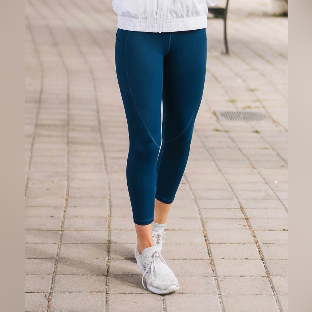 ZYIA Navy Pocket LnT Hi-Rise 24” Leggings (7/8)